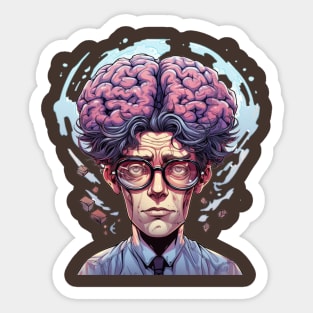 Big Brain Sticker